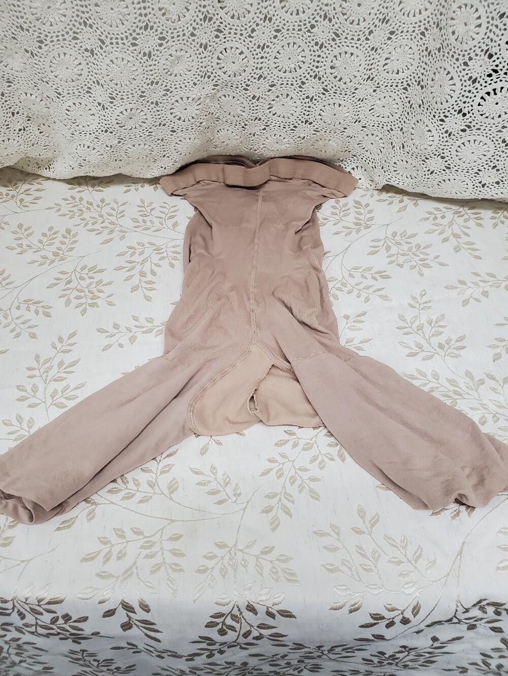 Women's Stretch High-Waist Jumpsuit in Taupe